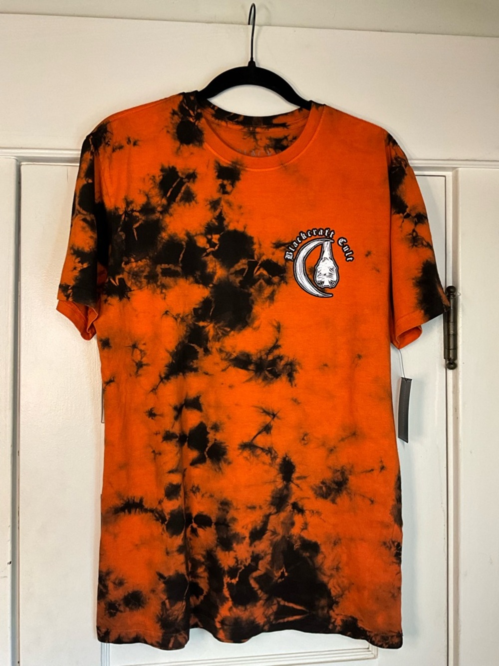 Blackcraft Cult Bats Tie-Dye Tee NWT